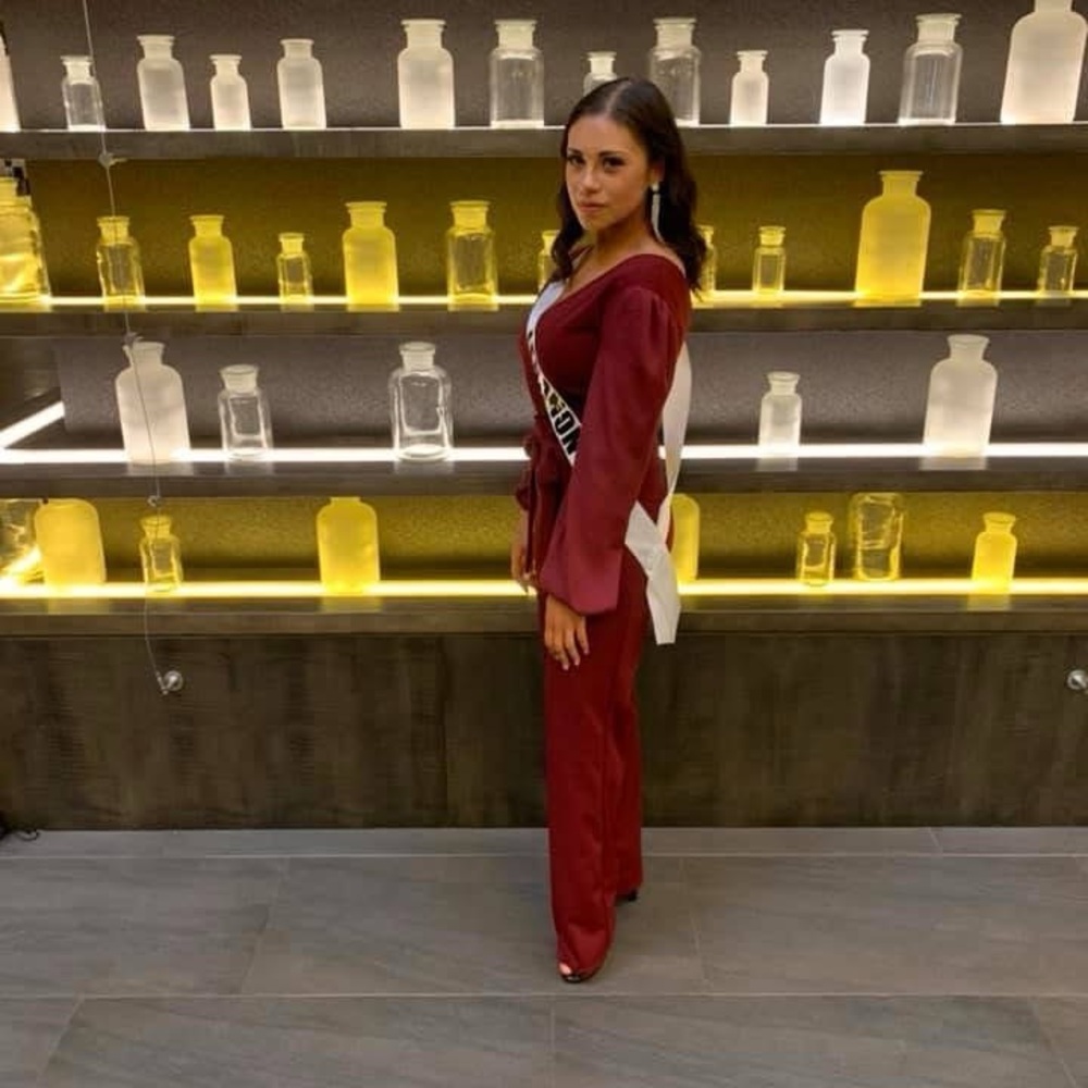 Elegant Burgundy Jumpsuit